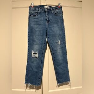 Vervet Medium Wash Distressed Jeans